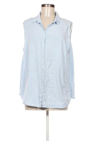 Γυναικείο πουκάμισο H&M, Μέγεθος 3XL, Χρώμα Μπλέ, Τιμή 10,05 €