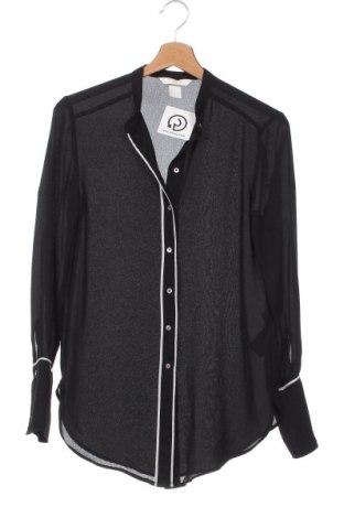 Дамска риза H&M Conscious Collection, Размер XS, Цвят Черен, Цена 11,44 лв.