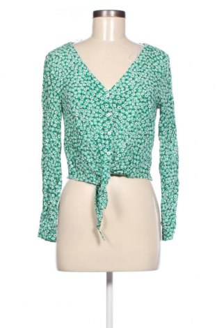 Γυναικείο πουκάμισο H&M Divided, Μέγεθος M, Χρώμα Πράσινο, Τιμή 8,50 €