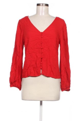 Γυναικείο πουκάμισο H&M Divided, Μέγεθος M, Χρώμα Κόκκινο, Τιμή 8,50 €