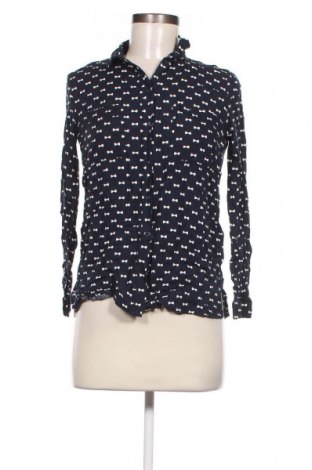 Γυναικείο πουκάμισο H&M Divided, Μέγεθος XS, Χρώμα Μπλέ, Τιμή 3,25 €