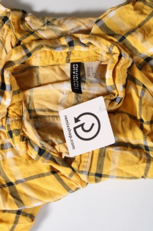 Дамска риза H&M Divided, Размер S, Цвят Жълт, Цена 5,00 лв.