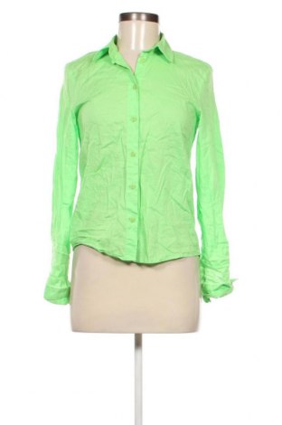 Γυναικείο πουκάμισο H&M Divided, Μέγεθος XXS, Χρώμα Πράσινο, Τιμή 15,46 €