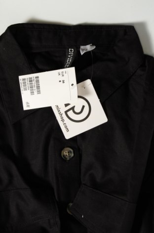 Дамска риза H&M Divided, Размер S, Цвят Черен, Цена 21,60 лв.