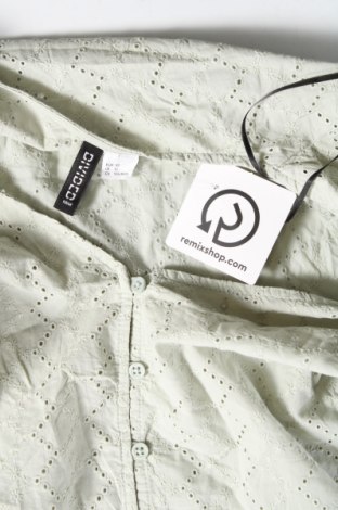 Γυναικείο πουκάμισο H&M Divided, Μέγεθος M, Χρώμα Πράσινο, Τιμή 4,64 €