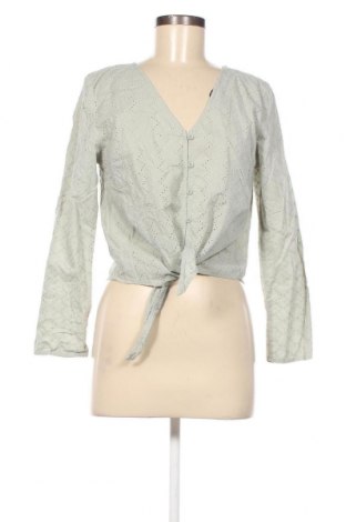 Γυναικείο πουκάμισο H&M Divided, Μέγεθος M, Χρώμα Πράσινο, Τιμή 15,46 €