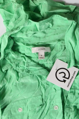 Γυναικείο πουκάμισο J.Crew, Μέγεθος XS, Χρώμα Πράσινο, Τιμή 17,16 €