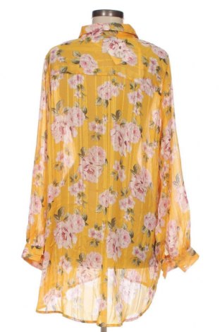 Γυναικείο πουκάμισο Janina, Μέγεθος XL, Χρώμα Κίτρινο, Τιμή 6,96 €