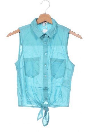 Γυναικείο πουκάμισο Jennyfer, Μέγεθος XS, Χρώμα Μπλέ, Τιμή 4,54 €