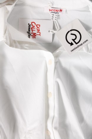 Γυναικείο πουκάμισο Jennyfer, Μέγεθος S, Χρώμα Λευκό, Τιμή 20,62 €