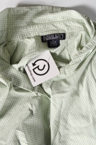 Γυναικείο πουκάμισο Lands' End, Μέγεθος M, Χρώμα Πράσινο, Τιμή 3,25 €