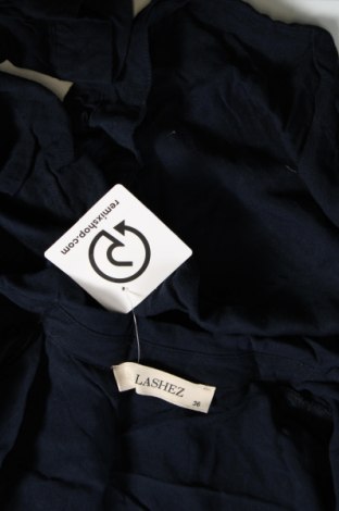 Γυναικείο πουκάμισο Lashez, Μέγεθος S, Χρώμα Μπλέ, Τιμή 7,10 €