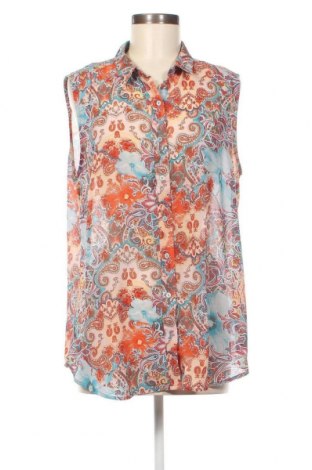 Γυναικείο πουκάμισο Laura Torelli, Μέγεθος XL, Χρώμα Πολύχρωμο, Τιμή 7,67 €