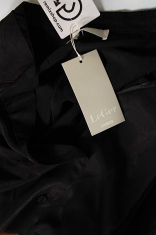 Γυναικείο πουκάμισο LeGer By Lena Gercke X About you, Μέγεθος S, Χρώμα Μαύρο, Τιμή 7,94 €
