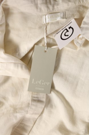 Γυναικείο πουκάμισο LeGer By Lena Gercke X About you, Μέγεθος L, Χρώμα Εκρού, Τιμή 20,64 €