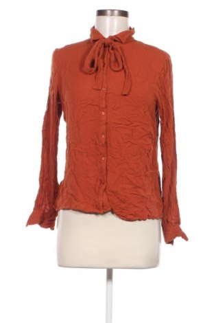 Дамска риза Lindex, Размер M, Цвят Оранжев, Цена 12,50 лв.