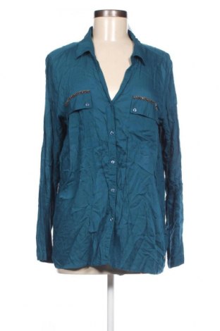 Γυναικείο πουκάμισο Lisa Tossa, Μέγεθος XL, Χρώμα Μπλέ, Τιμή 8,41 €