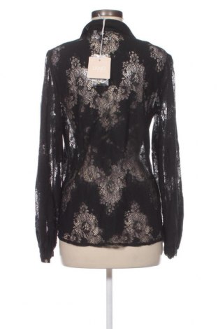 Γυναικείο πουκάμισο Liu Jo, Μέγεθος M, Χρώμα Μαύρο, Τιμή 51,34 €