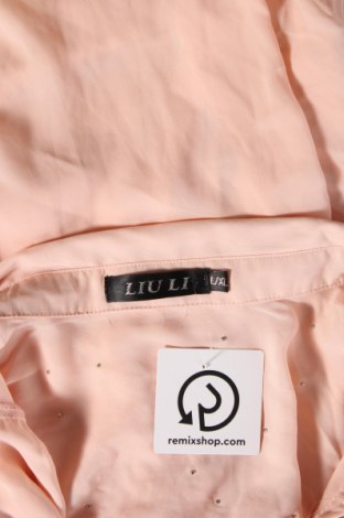 Дамска риза Liu Li, Размер L, Цвят Оранжев, Цена 10,00 лв.