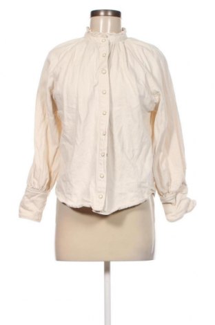 Γυναικείο πουκάμισο Mango, Μέγεθος M, Χρώμα Εκρού, Τιμή 8,28 €