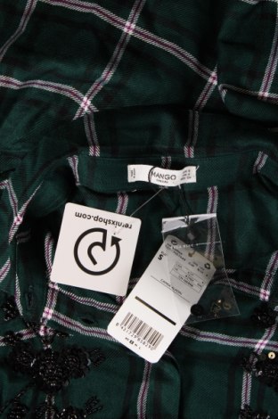 Dámska košeľa  Mango, Veľkosť S, Farba Zelená, Cena  19,20 €