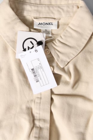Γυναικείο πουκάμισο Monki, Μέγεθος XL, Χρώμα  Μπέζ, Τιμή 11,55 €