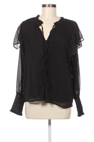 Γυναικείο πουκάμισο Moodo, Μέγεθος L, Χρώμα Μαύρο, Τιμή 28,75 €