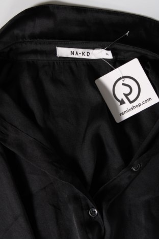 Γυναικείο πουκάμισο NA-KD, Μέγεθος M, Χρώμα Μαύρο, Τιμή 10,78 €