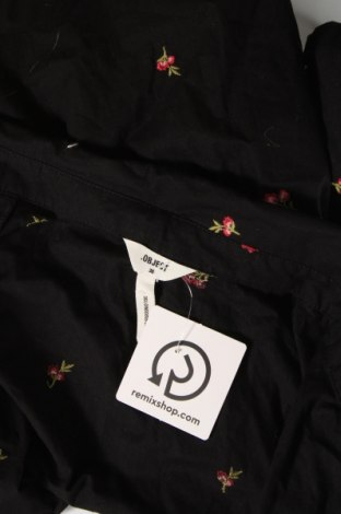 Γυναικείο πουκάμισο Object, Μέγεθος S, Χρώμα Μαύρο, Τιμή 9,18 €