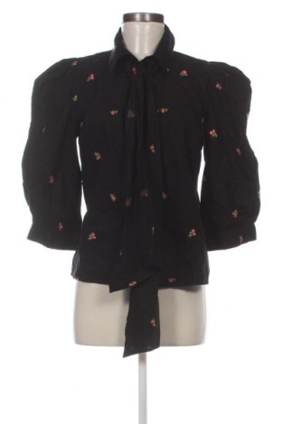 Γυναικείο πουκάμισο Object, Μέγεθος S, Χρώμα Μαύρο, Τιμή 10,20 €