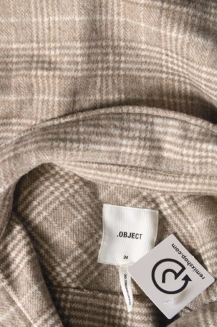 Γυναικείο πουκάμισο Object, Μέγεθος XS, Χρώμα  Μπέζ, Τιμή 21,03 €