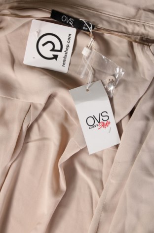 Γυναικείο πουκάμισο Oviesse, Μέγεθος XL, Χρώμα  Μπέζ, Τιμή 7,63 €