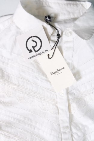 Γυναικείο πουκάμισο Pepe Jeans, Μέγεθος XS, Χρώμα Λευκό, Τιμή 25,05 €