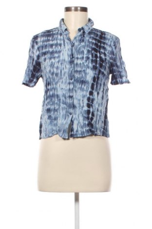 Γυναικείο πουκάμισο Pull&Bear, Μέγεθος M, Χρώμα Μπλέ, Τιμή 8,01 €