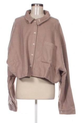 Γυναικείο πουκάμισο Reebok, Μέγεθος 4XL, Χρώμα  Μπέζ, Τιμή 22,27 €