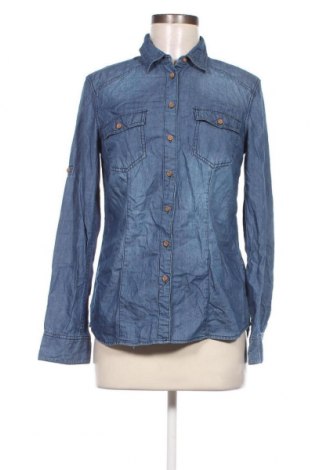 Γυναικείο πουκάμισο S.Oliver, Μέγεθος S, Χρώμα Μπλέ, Τιμή 5,26 €