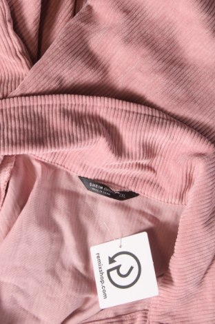 Γυναικείο πουκάμισο SHEIN, Μέγεθος XXL, Χρώμα Ρόζ , Τιμή 15,46 €