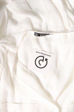 Γυναικείο πουκάμισο SHEIN, Μέγεθος S, Χρώμα Λευκό, Τιμή 6,11 €