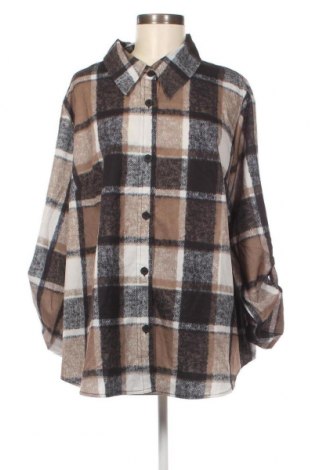 Γυναικείο πουκάμισο SHEIN, Μέγεθος XXL, Χρώμα Πολύχρωμο, Τιμή 5,96 €