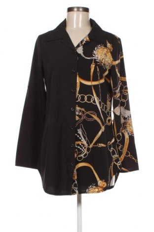 Γυναικείο πουκάμισο SHEIN, Μέγεθος S, Χρώμα Μαύρο, Τιμή 6,11 €