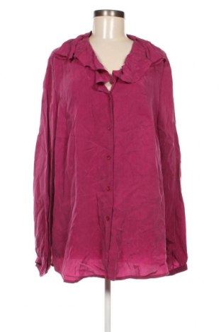 Γυναικείο πουκάμισο Selection By Ulla Popken, Μέγεθος XL, Χρώμα Ρόζ , Τιμή 21,03 €