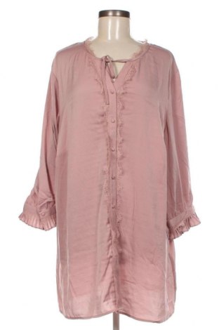 Γυναικείο πουκάμισο Sheego, Μέγεθος XXL, Χρώμα Ρόζ , Τιμή 21,03 €