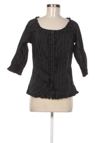 Γυναικείο πουκάμισο Street One, Μέγεθος L, Χρώμα Μαύρο, Τιμή 10,43 €