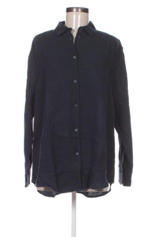 Γυναικείο πουκάμισο Superdry, Μέγεθος L, Χρώμα Μπλέ, Τιμή 38,56 €