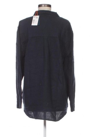 Γυναικείο πουκάμισο Superdry, Μέγεθος L, Χρώμα Μπλέ, Τιμή 45,36 €