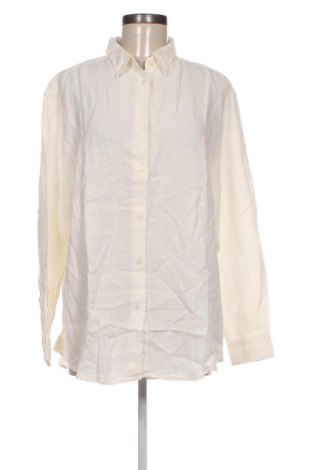 Γυναικείο πουκάμισο Superdry, Μέγεθος L, Χρώμα Εκρού, Τιμή 34,02 €