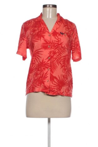 Γυναικείο πουκάμισο Superdry, Μέγεθος S, Χρώμα Κόκκινο, Τιμή 18,14 €