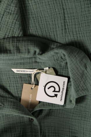 Γυναικείο πουκάμισο Tom Tailor, Μέγεθος S, Χρώμα Πράσινο, Τιμή 39,69 €