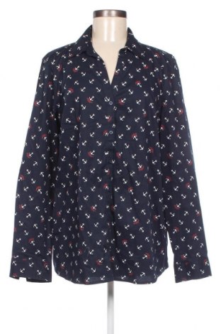 Γυναικείο πουκάμισο Tommy Hilfiger, Μέγεθος XXL, Χρώμα Μπλέ, Τιμή 44,07 €