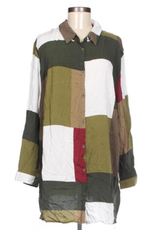 Дамска риза Ulla Popken, Размер 4XL, Цвят Многоцветен, Цена 20,40 лв.